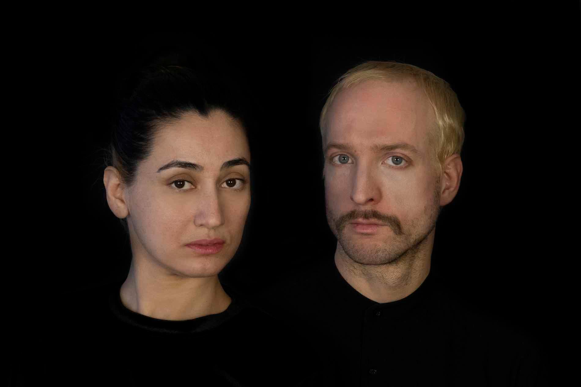 Ein Porträt von should-I-know (Tümay Kılınçel & Cornelius Schaper).